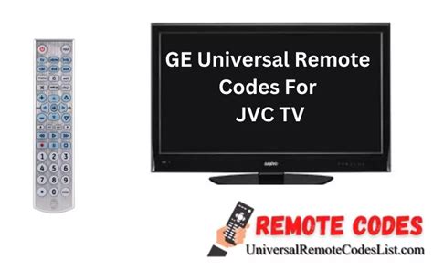 5 digit code for jvc tv